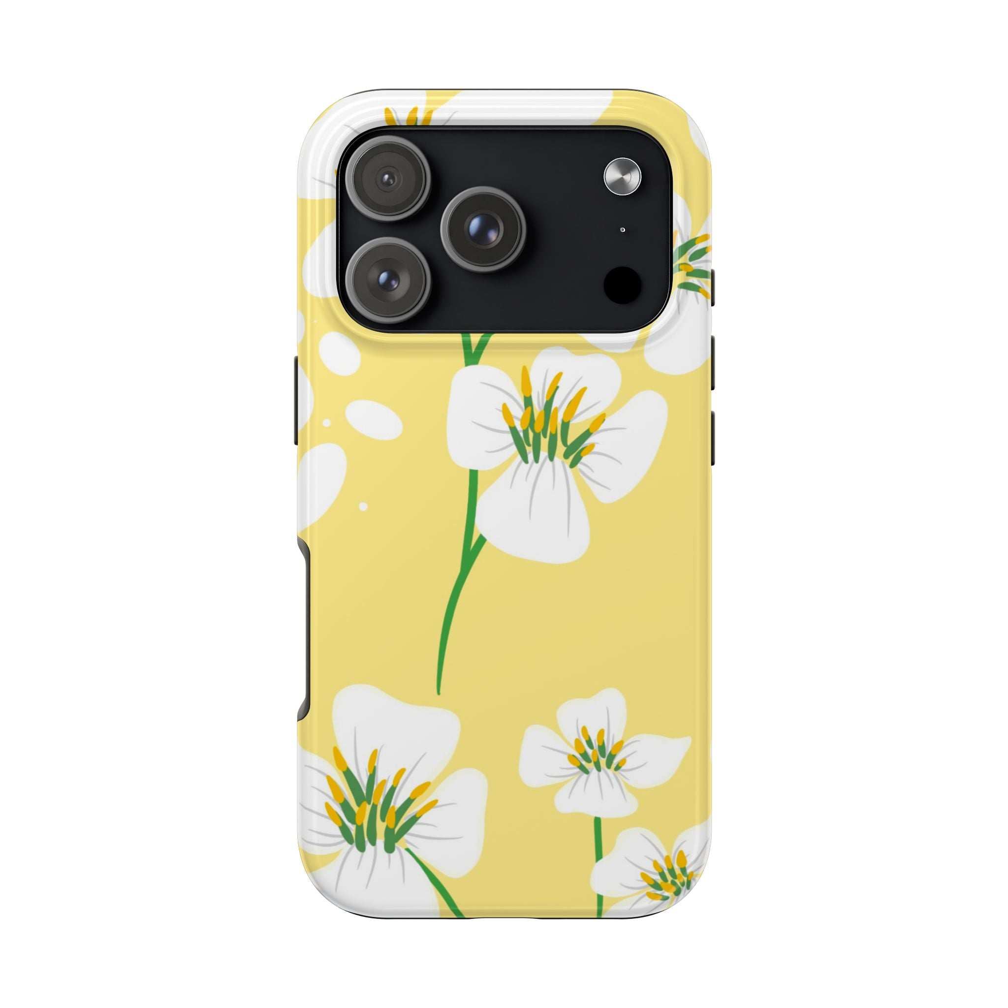 Yellow Florals iPhone Case