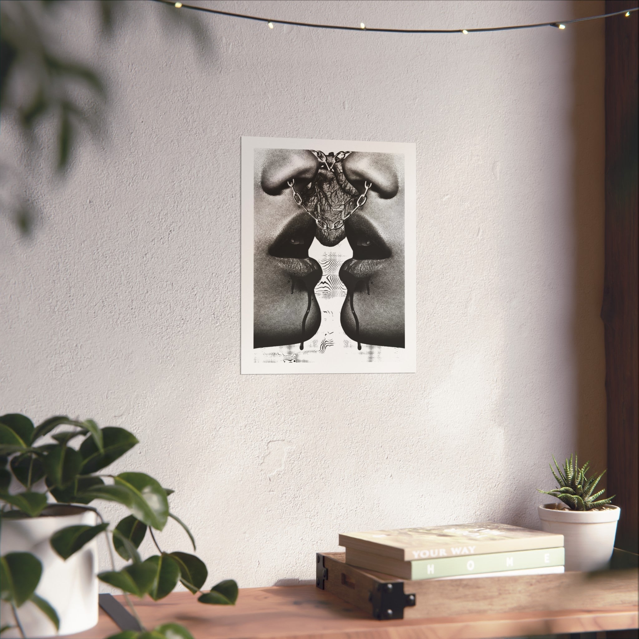 LOVERS print - by ANZA
