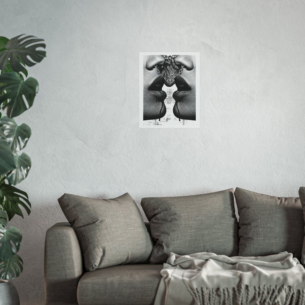 LOVERS print - by ANZA