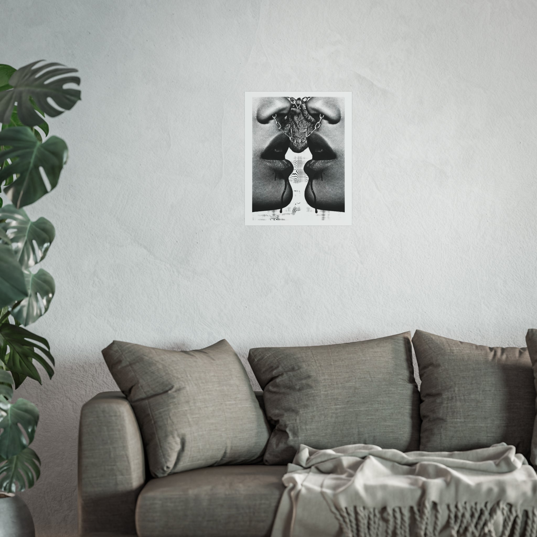 LOVERS print - by ANZA
