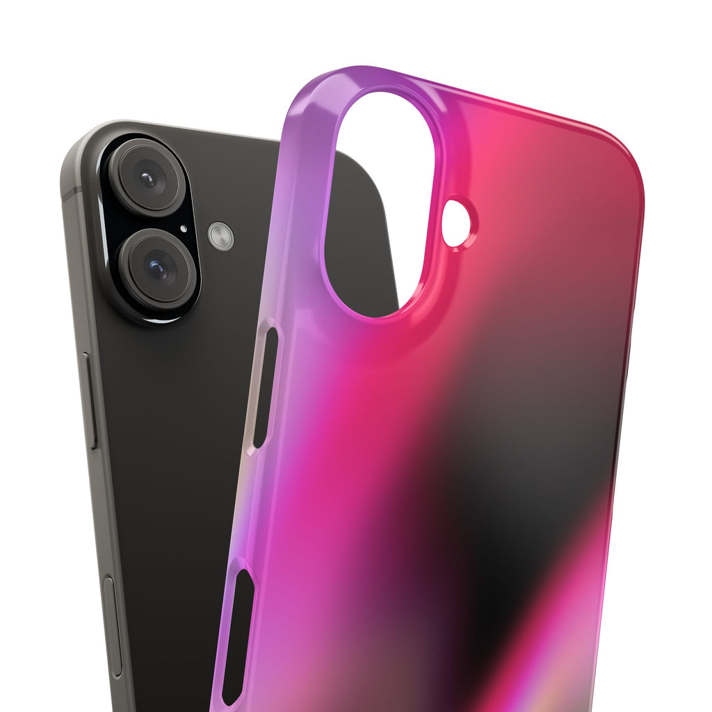 AURORA iPhone slim case - Pink/Black