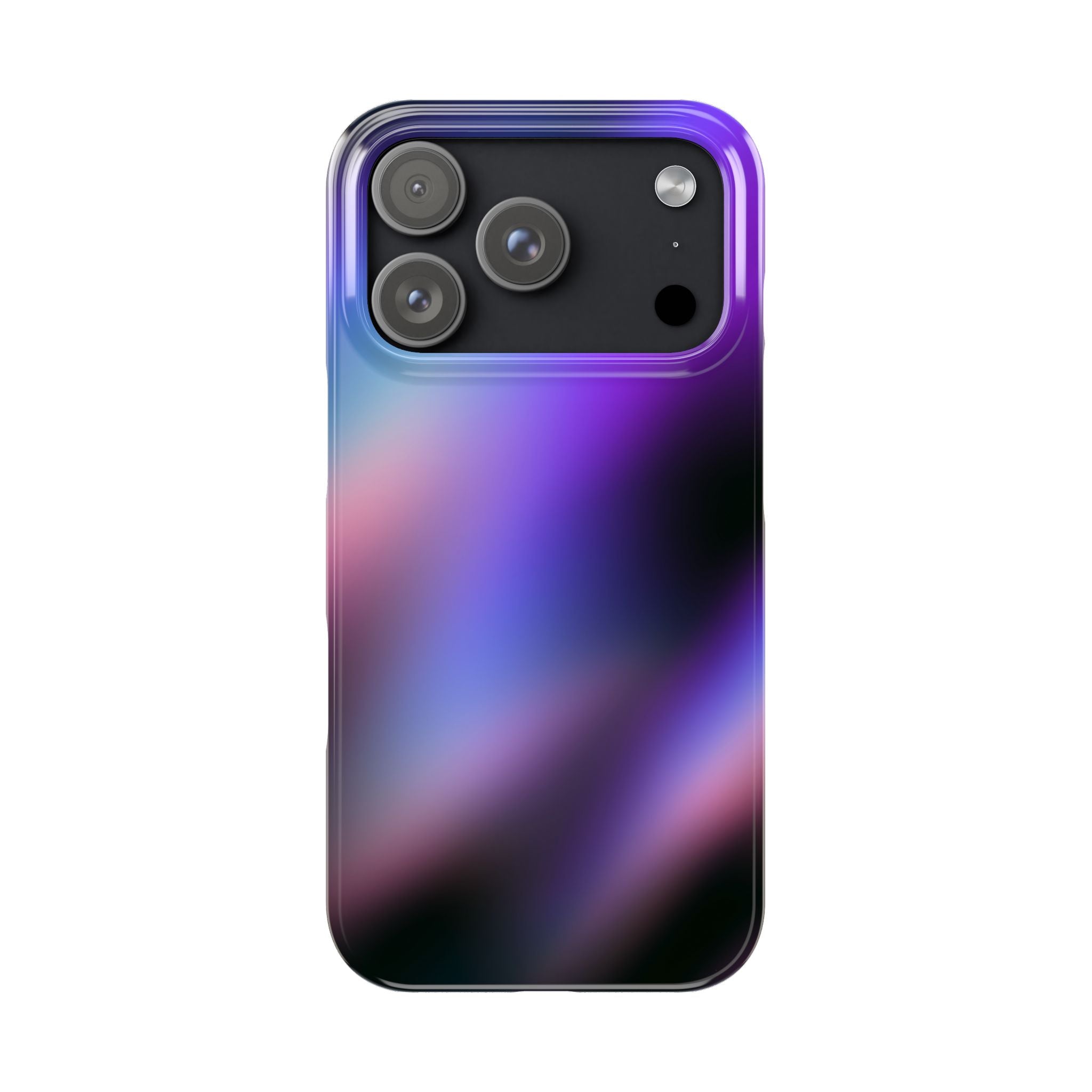 AURORA iPhone slim case - Purple/Black