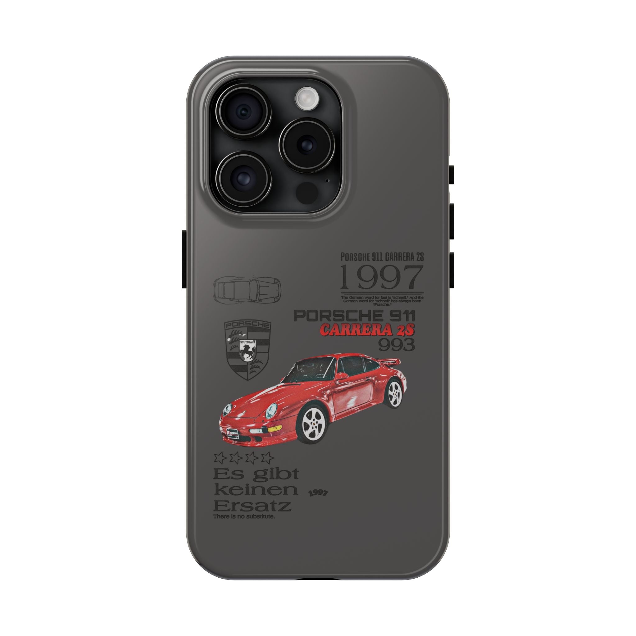 Porsche retro 911 iPhone case