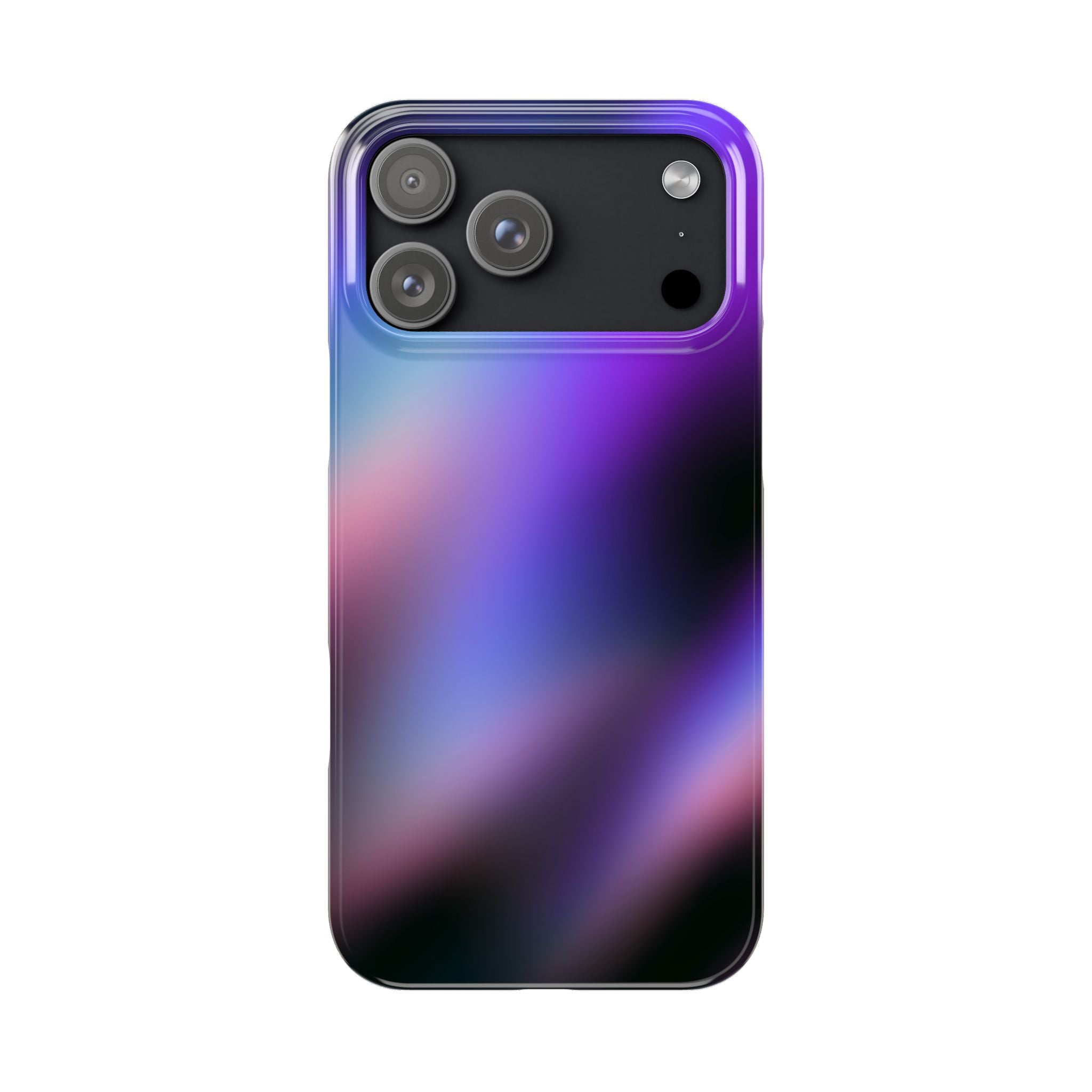 AURORA iPhone slim case - Purple/Black