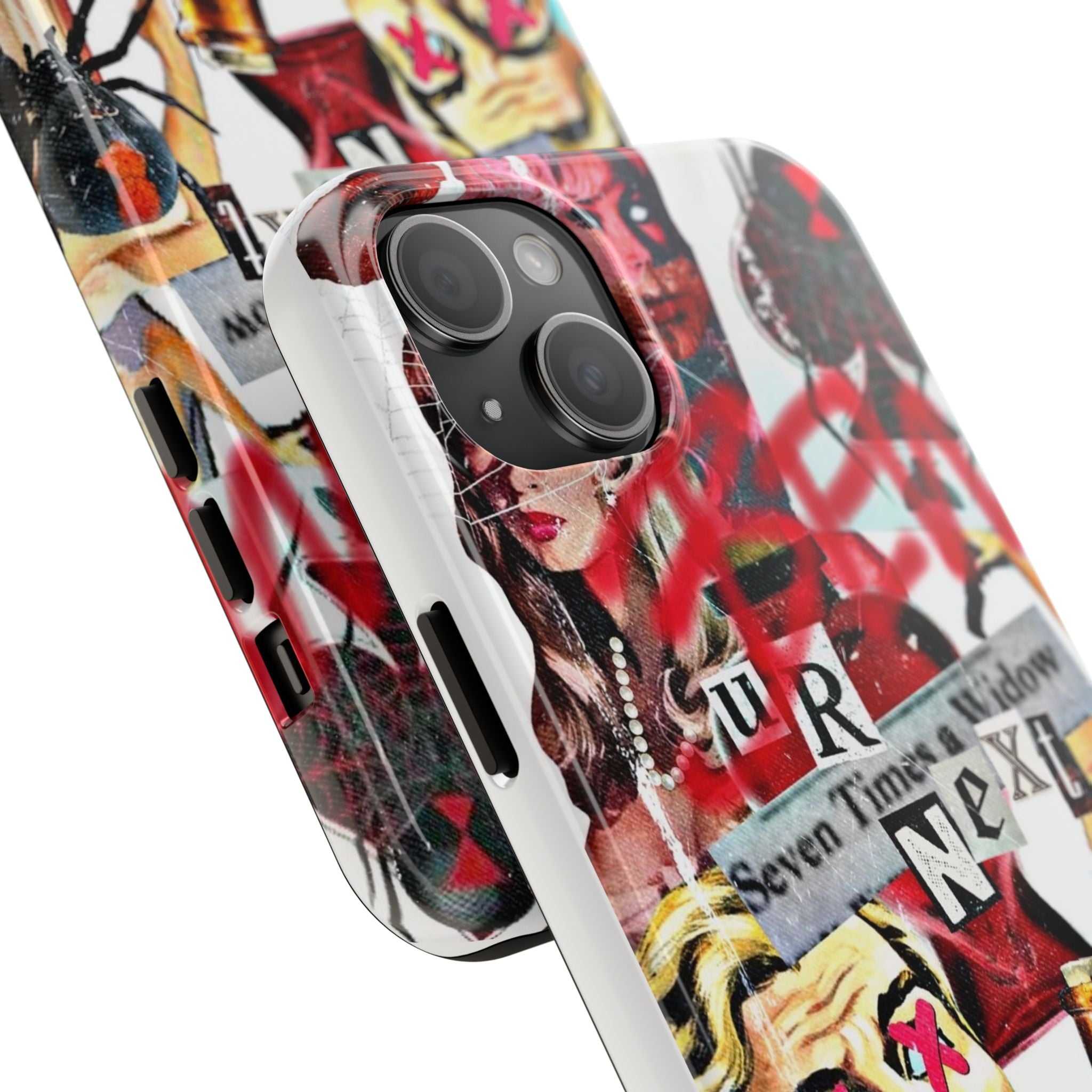 Black widow iPhone case