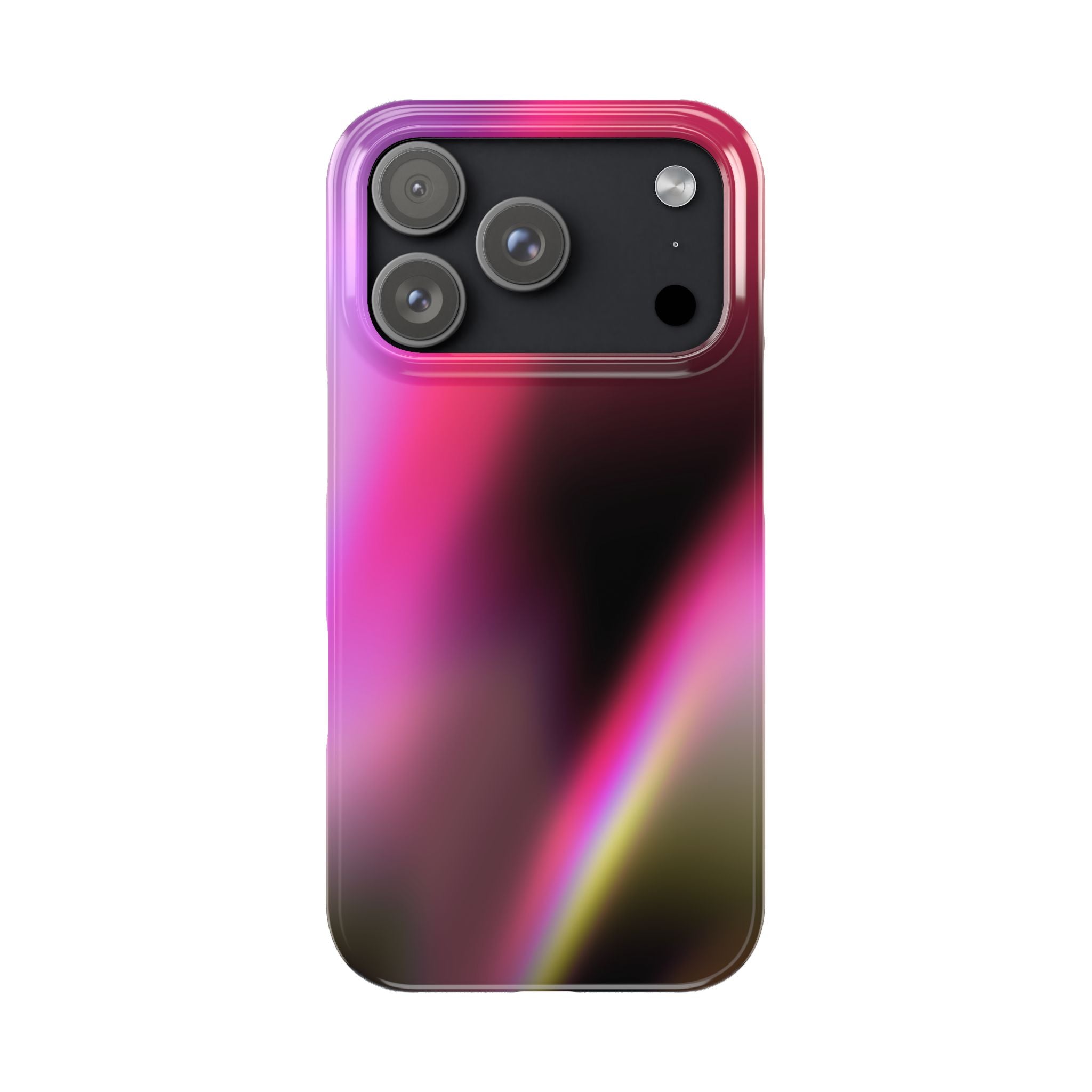 AURORA iPhone slim case - Pink/Black