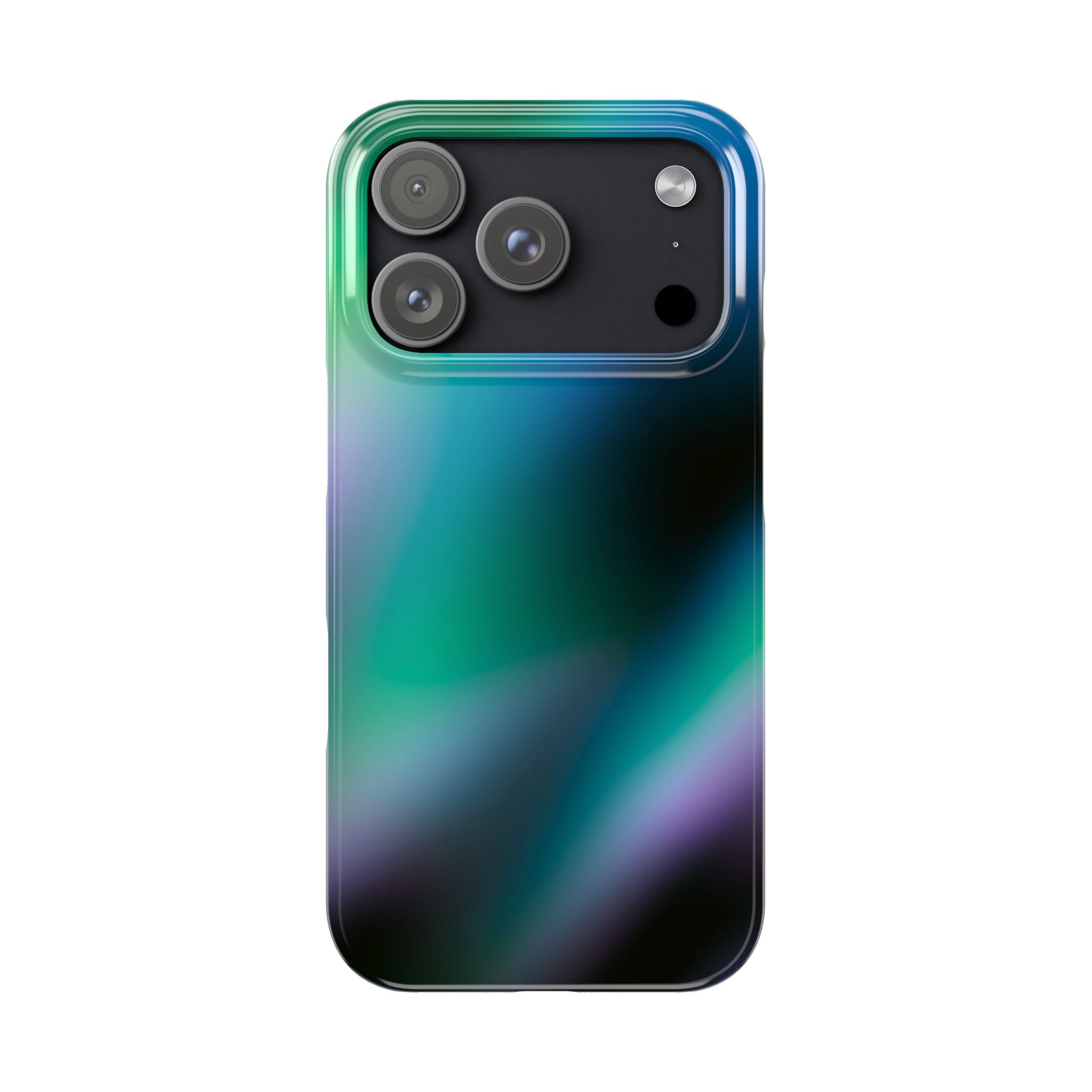 AURORA iPhone Slim case - Teal/Black