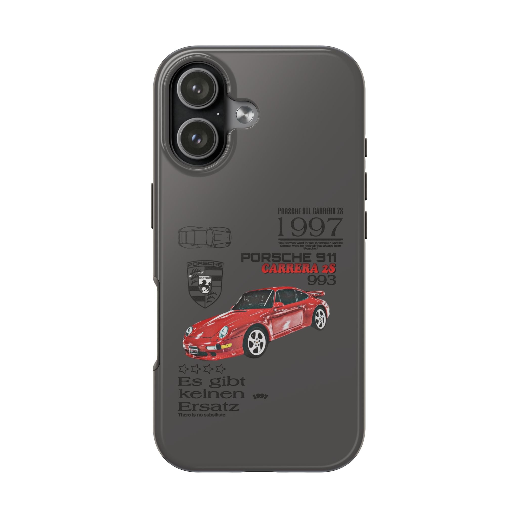 Porsche retro 911 iPhone case