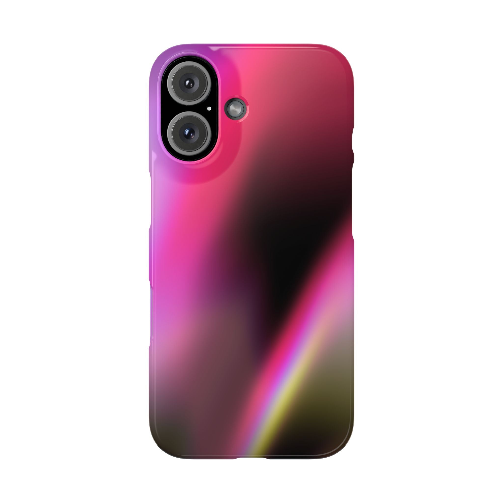 AURORA iPhone slim case - Pink/Black